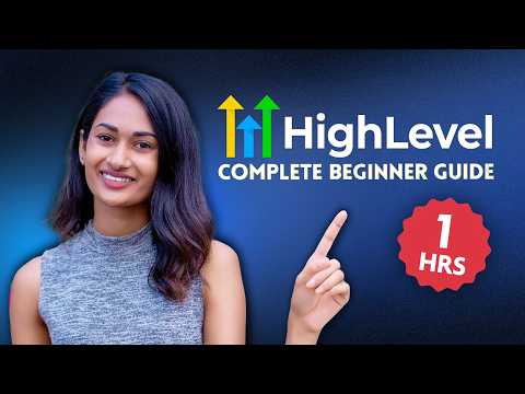 GoHighLevel Tutorial Masterclass 2025: How to use GHL in Just 1-Hour - Beginner Friendly