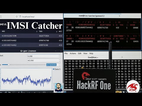 Build IMSI Catcher GSM using GsmEvil & HackRF | IMSI Catcher Research Demo (For Educational Use)