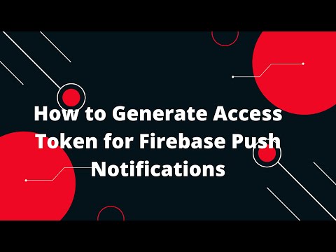 🔑 How to Generate Access Token for Firebase Push Notifications (FCM) in 2024! 🚀📲