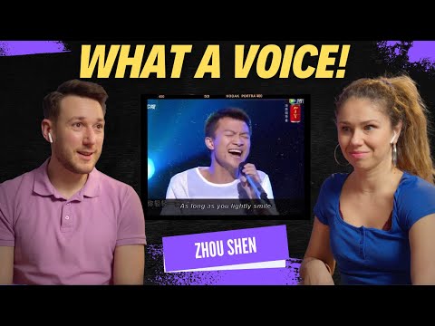 Pure voice, but can it be mistaken? Singing teacher couple react to Zhou Shen - Huan Yan