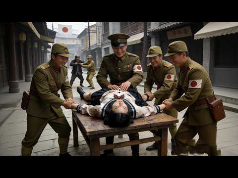 Japanese soldiers bully student, agent shoots and saves!