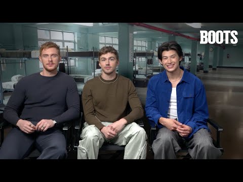 Boots Cast Interview: Miles Heizer, Liam Oh, Max Parker Get Real About Loyalty and Identity