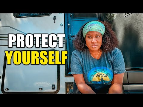 Our scariest encounter living in my camper van (the Full Story) RV LIFE