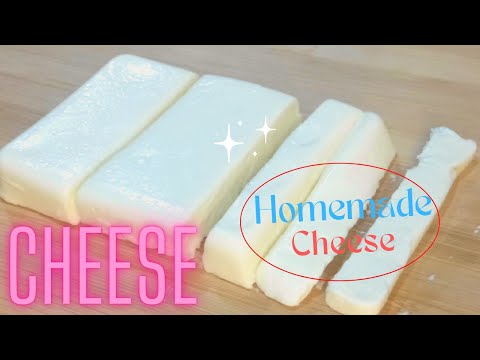 How to make cheese at home with milk | ချိစ်လုပ်နည်း | easy homemade cheese recipe