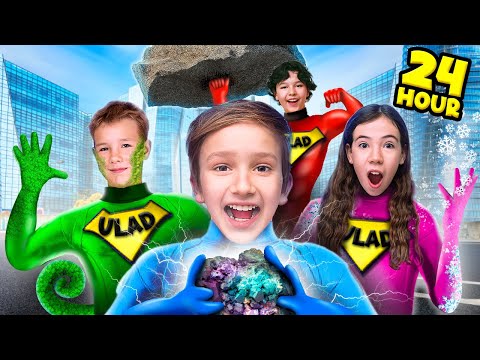 Menjadi PAHLAWAN SUPER selama 24 Jam | Menyelamatkan KOTA