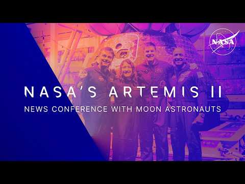 NASA's Artemis II News Conference with Moon Astronauts (April 16, 2026)