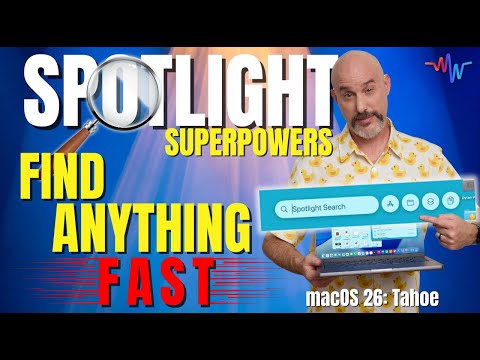 How to use Spotlight Search on a Mac to find anything Quickly