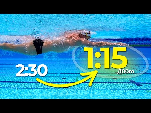 2:30 to 1:15/100m (step-by-step guide)