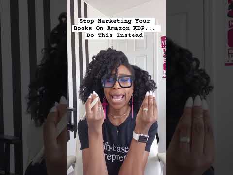 Stop Marketing Your Books On Amazon KDP... Do This Instead. #shorts #writing