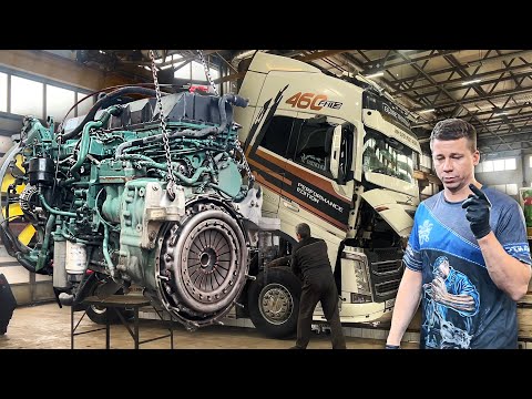 FROM PARTS TO LIFE! FULL ASSEMBLY AND START-UP OF VOLVO FH ENGINE AFTER 1.4 MILLION KM!