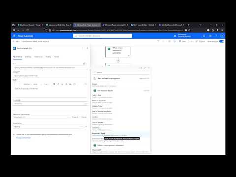 Pt 3 Using Power Automate to complete our work order system