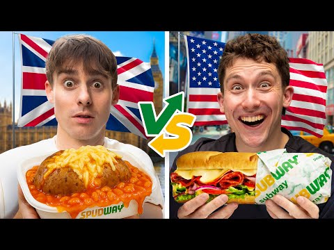 British vs American Subway!