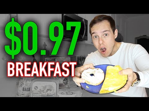 How To Make $0.97 Breakfast | My Morning Routine