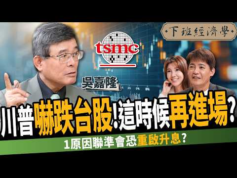 【股票】川普衝擊！台積電扛不住？Fed政策轉向！美債還沒跌完？ft.吳嘉隆 ｜下班經濟學514｜謝哲青 @TheStormMedia