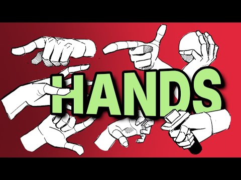 How to Draw Hands in ANY Angle - Beginner Tutorial