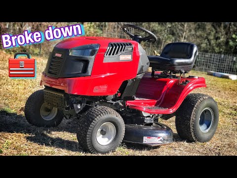 SAVING A FREE CRAFTSMAN MOWER FROM THE DUMP