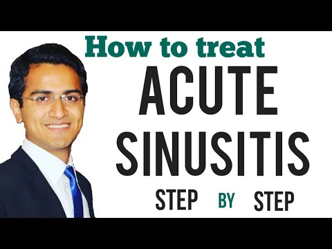 Acute Sinusitis Treatment (Bacterial Vs Viral), Symptoms, Diagnosis, ENT Medicine Lecture USMLE