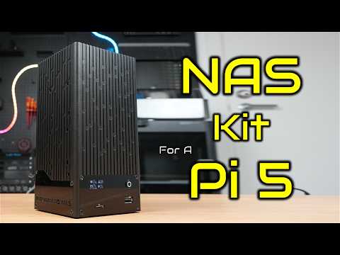 Raspberry Pi 5 NAS Case That Fits 3.5” Drives! Pironman 5 NAS