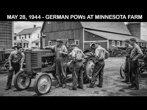 German POWs Couldn't Believe American Farmers Had 3 Tractors Each