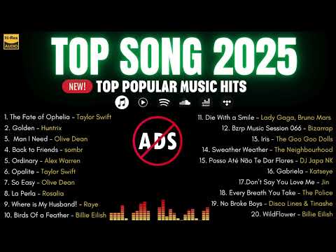 The Best Spotify Summer Mix 2025 🔥 Taylor, Bruno, Billie Eilish