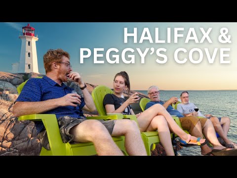 NOVA SCOTIA Road Trip with the Dads ๐ฆ | Visiting HALIFAX and Exploring PEGGY'S COVE