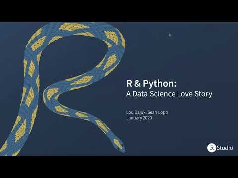 Sean Lopp & Lou Bajuk | R & Python: A Data Science Love Story | RStudio (2020)