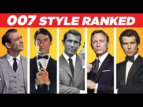 The WORST Dressed James Bond? 007 Style Ranking!