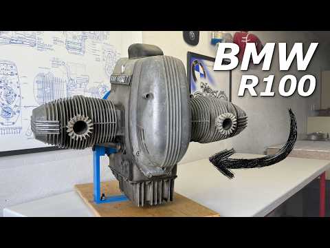 BMW R100 Engine Teardown - What Decades of Neglect Really Look Like