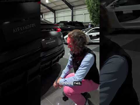 8,000 miles from new - The Lamborghini Urus