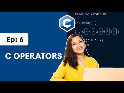 #6: C Operators | [2025] C Programming for Beginners