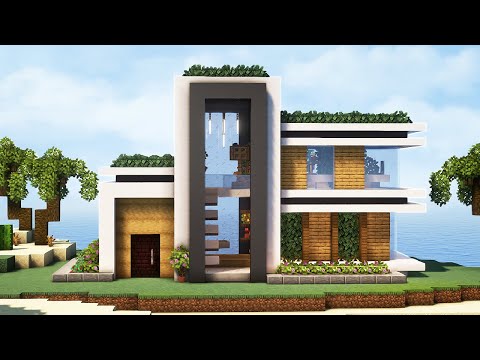 Minecraft: How to Build a Modern Villa