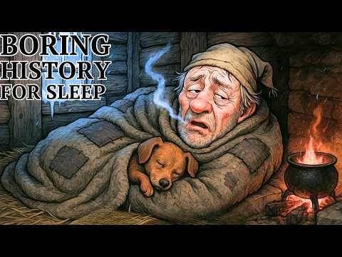 How Did Medieval Peasants Sleep in Wooden Huts During The Coldest Winters | Relaxing History