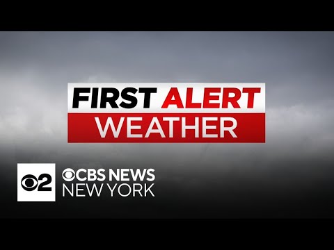 First Alert Forecast: Labor Day weekend in New York starts with a rain chance - 8/30/24