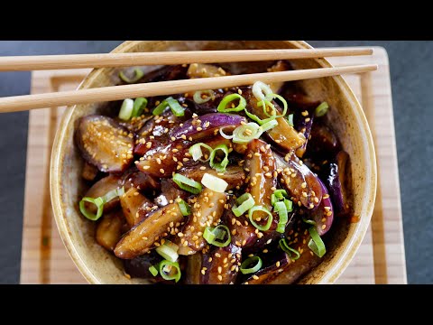 My favorite Chinese-style eggplant dish without frying, they are so tender and yummy