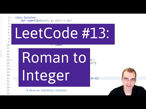 Python Programming Practice: LeetCode #13 -- Roman to Integer