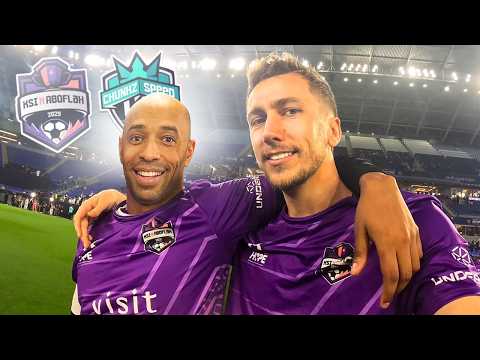 I PLAYED IN A CHARITY MATCH WITH THIERRY HENRY!