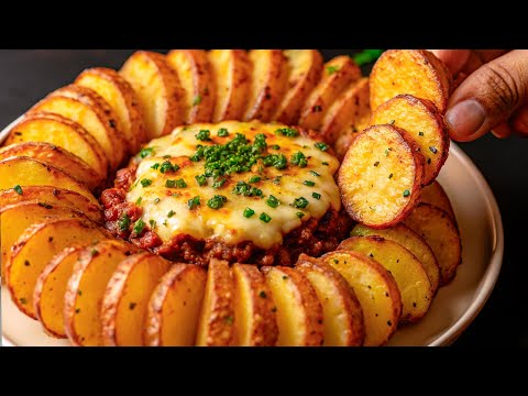 Dieses Kartoffel-Eier-Gericht ist so köstlich, dass es jeden beeindrucken wird! Kochen für Partys!