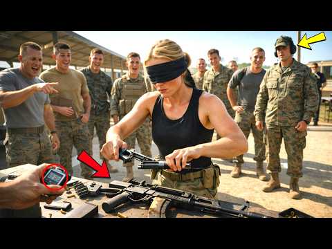"Prove It!" Marines Gave Her a Jammed Weapon — She Field-Stripped It Blindfolded in 40 Seconds