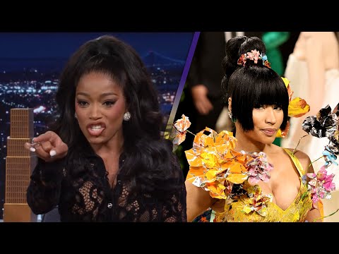 Nicki Minaj REACTS to Keke Palmer’s SPOT-ON Impression of Her