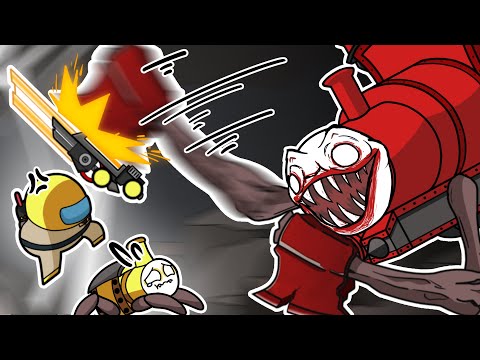 CHOO CHOO CHARLES vs Thomas &amp; GHOSTBUSTERS 6 EP.2 I Among Us Animation