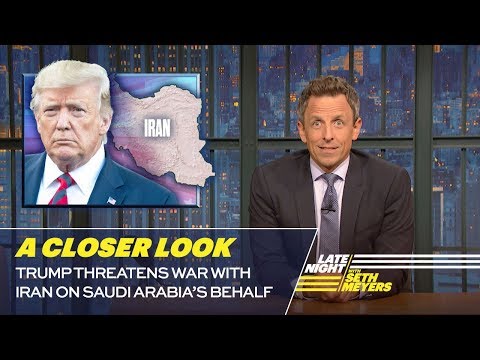 Trump Threatens War with Iran on Saudi Arabia’s Behalf: A Closer Look
