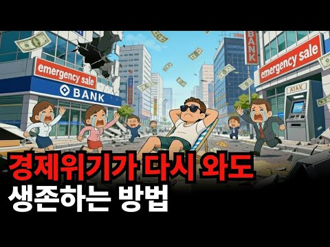 경제위기가 오면, 준비된 자는 기회! 무대책은 파산! (위기때 부자들이 실행하는 생존 전략)