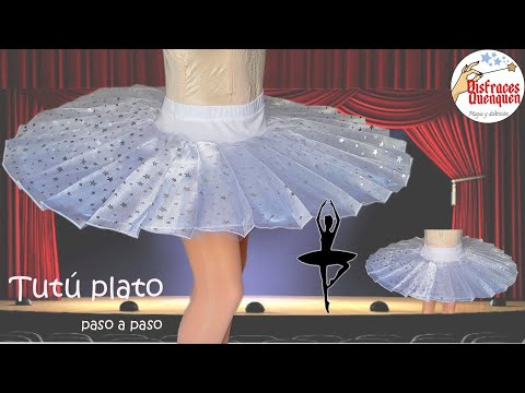 DIY. Step-by-step PLATE TUTU. How to make a plate tutu for ballet đź©° #tutu #tutuballet #tutu