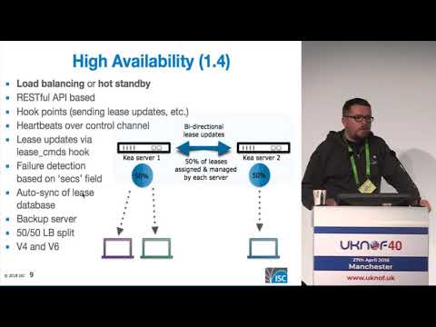 UKNOF40 - Kea DHCP - a modern DHCP Server