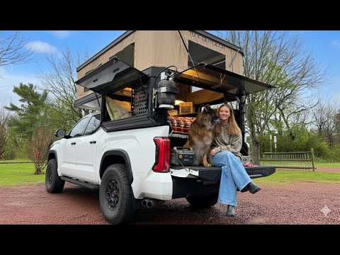 Don’t Buy A Van Until You See This Truck Camper Setup!