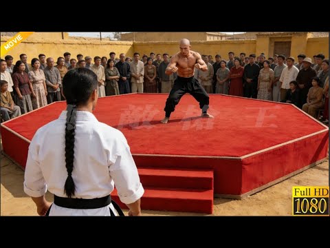 日本武士瞧不起小夥，豈料小夥使出少林功夫一拳秒殺他 ⚔️  抗日  MMA | Kung Fu