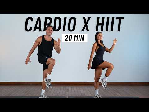 20 MIN INTENSE HIIT WORKOUT - ALL STANDING - Full Body, No Equipment