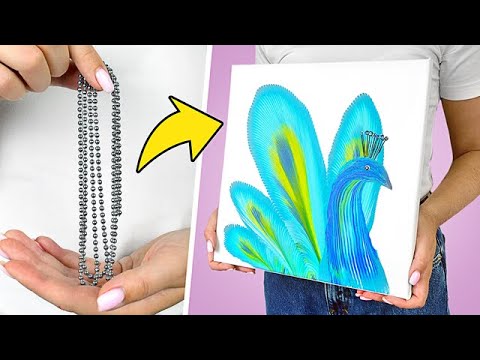 3 Dipinti Strabilianti Realizzati Senza Pennelli