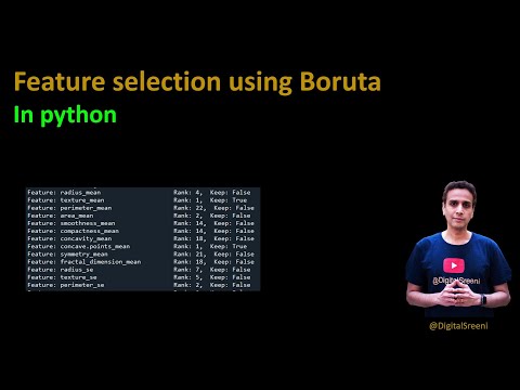 198 - Feature selection using Boruta in python