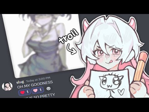 Pretending I SUCK at Art… then SURPRISE people! ✨ (pro version)